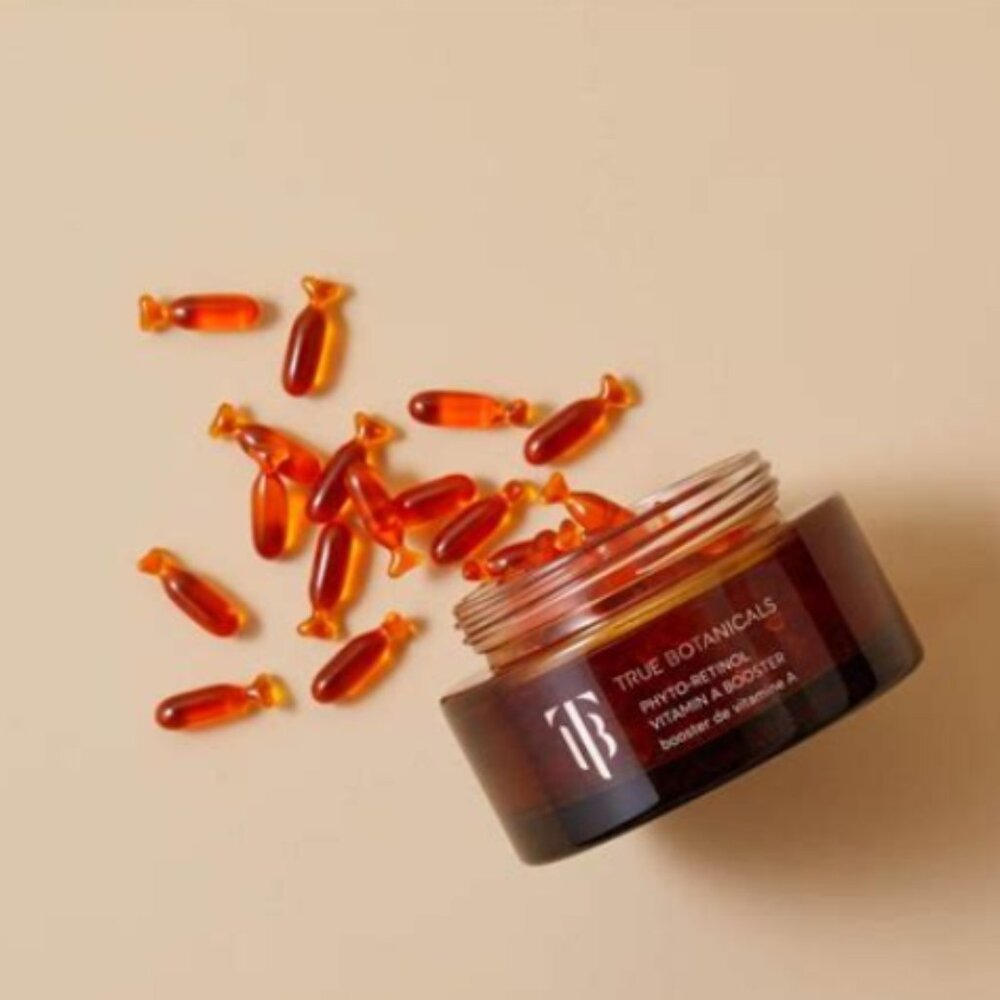 True Botanicals Organic Phyto-Retinol Vitamin A Booster 60 Caps (NWT!)